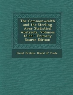 Front cover_The Commonwealth and the Sterling Area