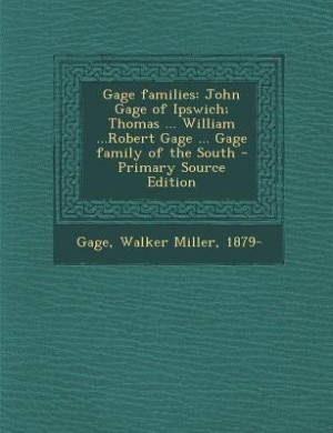 Couverture_Gage families