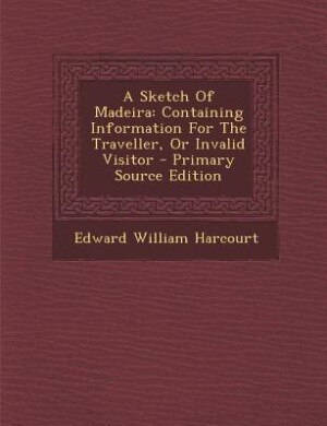 Front cover_A Sketch Of Madeira