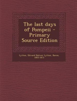 The last days of Pompeii