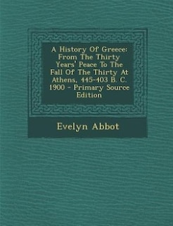 Couverture_A History Of Greece