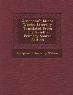 Front cover_Xenophon's Minor Works
