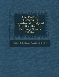 Front cover_The Master's blesseds
