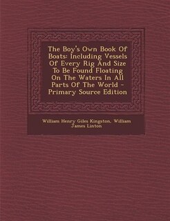Front cover_The Boy's Own Book Of Boats