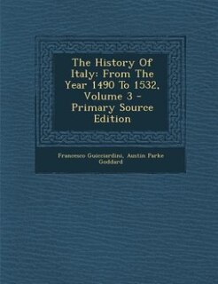 Front cover_The History Of Italy