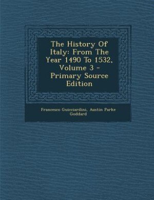 Front cover_The History Of Italy