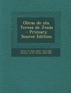 Obras de sta. Teresa de Jesús