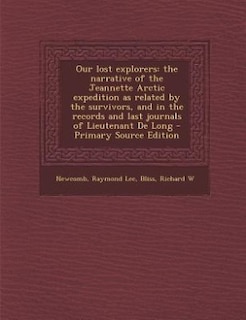Front cover_Our lost explorers