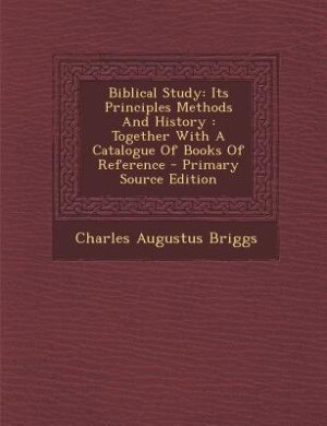 Front cover_Biblical Study