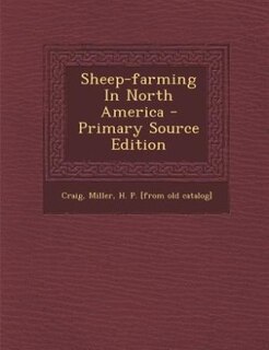 Front cover_Sheep-farming In North America