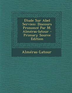 Front cover_Etude Sur Abel Servien