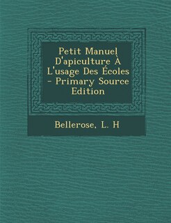 Front cover_Petit Manuel D'apiculture À L'usage Des Écoles