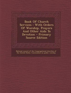 Couverture_Book Of Church Services