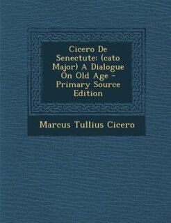 Front cover_Cicero De Senectute
