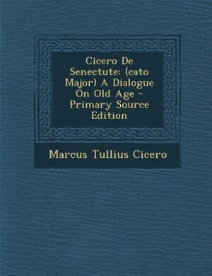 Front cover_Cicero De Senectute