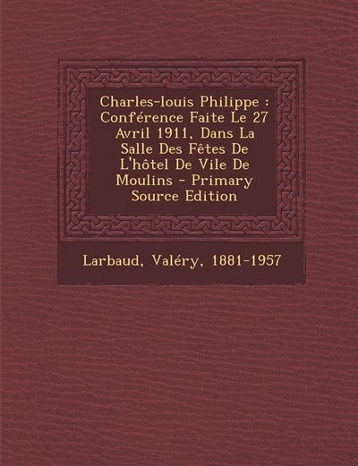 Front cover_Charles-louis Philippe