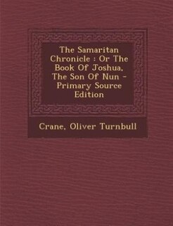 Front cover_The Samaritan Chronicle
