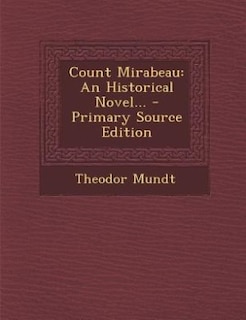 Front cover_Count Mirabeau