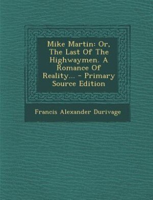 Front cover_Mike Martin
