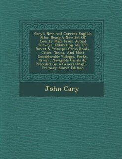 Front cover_Cary's New And Correct English Atlas