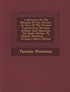 Front cover_A Discourse On The Miracles Of Our Saviour