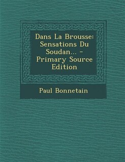 Front cover_Dans La Brousse