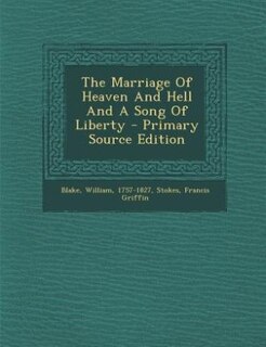 Couverture_The Marriage Of Heaven And Hell And A Song Of Liberty
