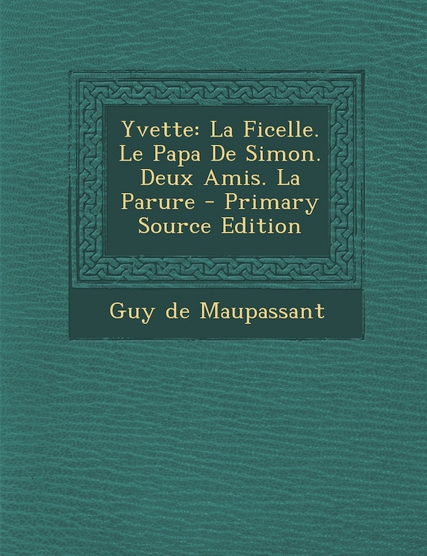 Front cover_Yvette