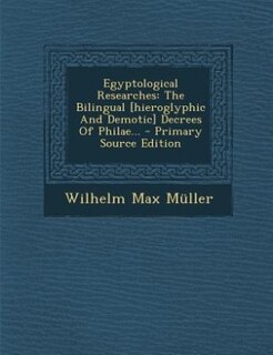 Front cover_Egyptological Researches