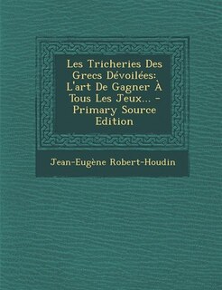 Front cover_Les Tricheries Des Grecs Dévoilées