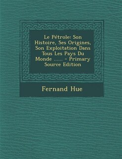Front cover_Le Pétrole