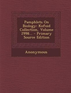 Couverture_Pamphlets On Biology