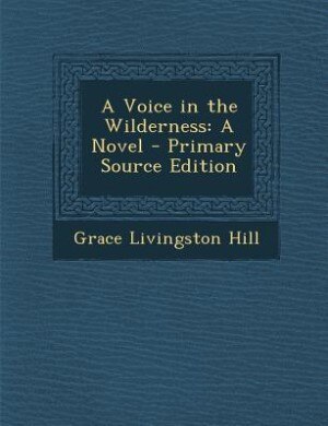 Couverture_A Voice in the Wilderness