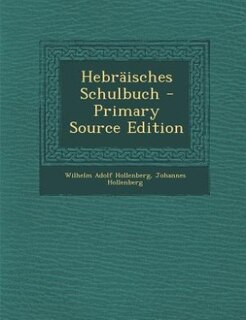 Front cover_Hebräisches Schulbuch - Primary Source Edition