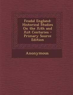 Couverture_Feudal England
