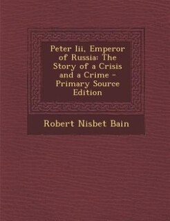 Couverture_Peter Iii, Emperor of Russia