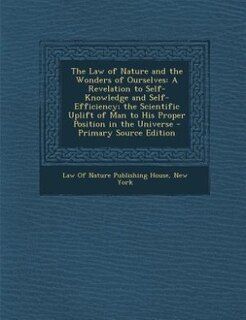 Front cover_The Law of Nature and the Wonders of Ourselves