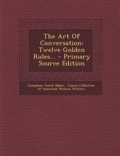 Couverture_The Art Of Conversation