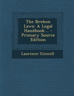 Couverture_The Brehon Laws