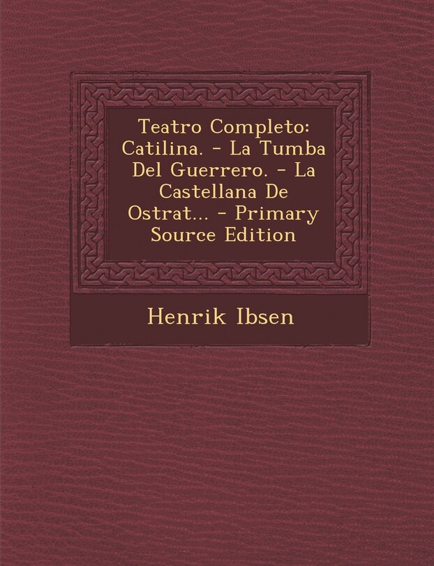Front cover_Teatro Completo