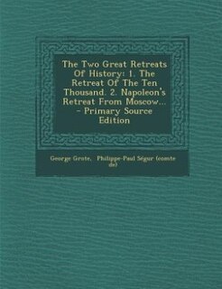 Front cover_The Two Great Retreats Of History