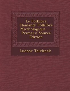 Couverture_Le Folklore Flamand