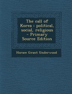 Couverture_The call of Korea