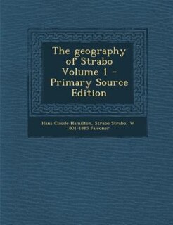 The geography of Strabo Volume 1
