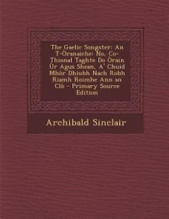 Couverture_The Gaelic Songster