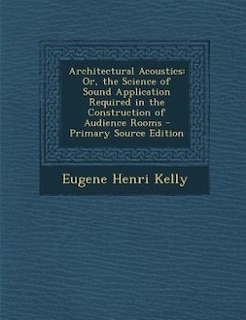 Couverture_Architectural Acoustics