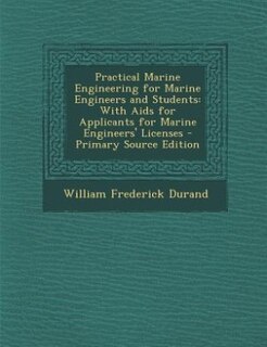 Couverture_Practical Marine Engineering for Marine Engineers and Students