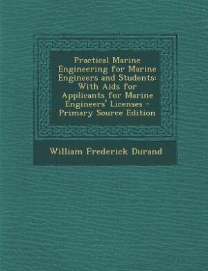Couverture_Practical Marine Engineering for Marine Engineers and Students