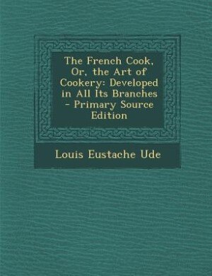 Couverture_The French Cook, Or, the Art of Cookery