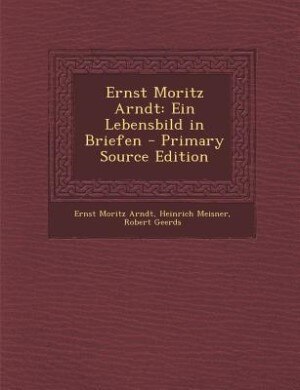 Front cover_Ernst Moritz Arndt